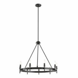 DVI LIGHTING CAMBRAI 9 LT CHANDELIER EBONY DVP27329MF+EB north york