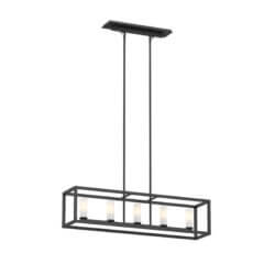 DVI LIGHTING SAMBRE 5 LIGHT LINEAR EBONY DVP28102EB-OP trenton