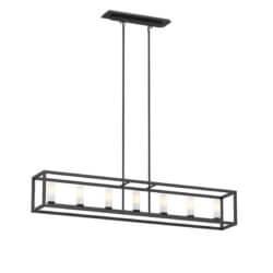 DVI LIGHTING SAMBRE 7 LIGHT LINEAR EBONY DVP28104EB-OP gatineau