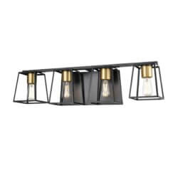 DVI LIGHTING CAPE BRETON 4 LT VANITY EBONY DVP29044MF+EB kelowna