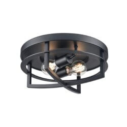 DVI LIGHTING FIVE POINTS OUTDOOR FLUSH MOUNT DVP29974BK burlington