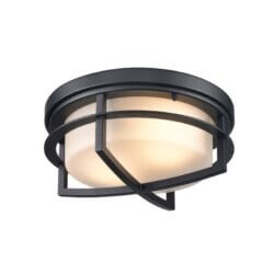 DVI LIGHTING FIVE POINTS OUTDOOR FLUSH MOUNT DVP29974BK-OP newmarket