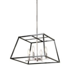 DVI LIGHTING LAURENTIAN 4 LIGHT PENDANT DVP30006SN+GR niagara
