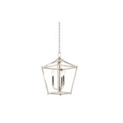 DVI LIGHTING LUNDY'S LANE 3 LT PENDANT SATIN NICKEL DVP30147MF+SN belleville