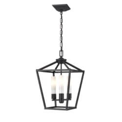 DVI LIGHTING LUNDY'S LANE OUTDOOR 3 LT PENDANT DVP30176BK-OP gatineau