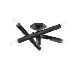 DVI LIGHTING KESTREL 6 LT SEMI-FLUSH MOUNT EBONY DVP30613EB vaughan