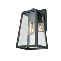 DVI LIGHTING MORAINE OUTDOOR SCONCE DVP30772BK-CL oakville