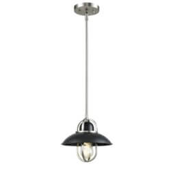 DVI LIGHTING PEGGY'S COVE MINI PENDANT SATIN NICKEL DVP31021GR+SN north york