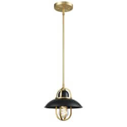 DVI LIGHTING PEGGY'S COVE MINI PENDANT VENETIAN BRASS DVP31021GR+VBR milton