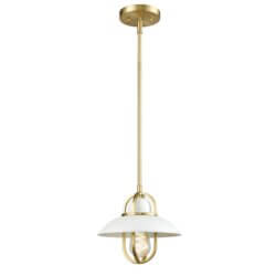 DVI LIGHTING PEGGY'S COVE MINI PENDANT VENETIAN BRASS DVP31021MW+VBR waterloo