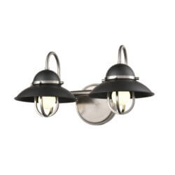 DVI LIGHTING PEGGY'S COVE 2 LT VANITY SATIN NICKEL DVP31022GR+SN brockville
