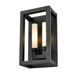 DVI LIGHTING AJAX OUTDOOR 2 LT SCONCE DVP31172BK-OP gatineau