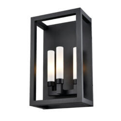 DVI LIGHTING AJAX OUTDOOR 3 LT SCONCE DVP31173BK-OP kingston
