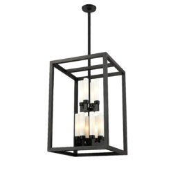 DVI LIGHTING AJAX OUTDOOR 12 LT FOYER DVP31177BK-OP uxbridge