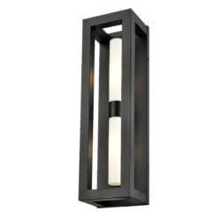 DVI LIGHTING AJAX OUTDOOR 2 LT SCONCE DVP31199BK-OP orilla