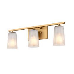 DVI LIGHTING LUCA 3 LIGHT VANITY DVP31343BR-RICE huntsville