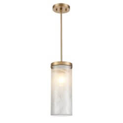 DVI LIGHTING BESSEMER 1 LT PENDANT BRASS DVP32110BR-MS perth