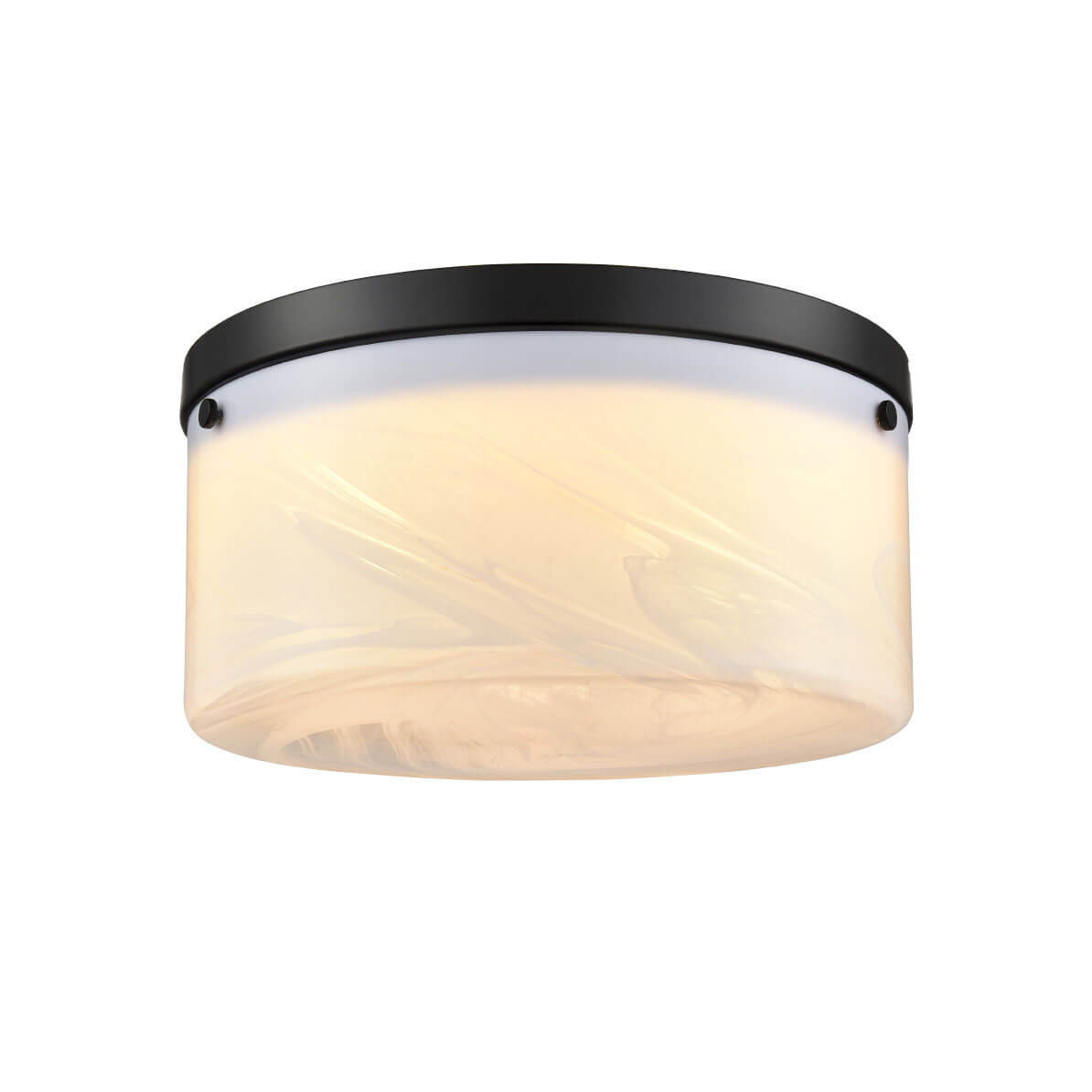 DVI LIGHTING BESSEMER 12" FLUSH MOUNT EBONY DVP32128EB-MS perth