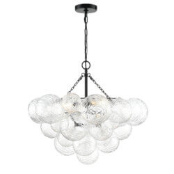 DVI LIGHTING COMET 4 LT CHANDELIER EBONY DVP32823EB-WVC kingston