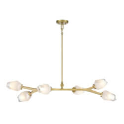 DVI LIGHTING JAVELIN 6 LT LINEAR GOLD DVP33202GLD-ICE king city