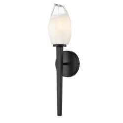 DVI LIGHTING JAVELIN SCONCE EBONY DVP33299EB-ICE perth