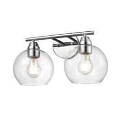 DVI LIGHTING ANDROMEDA 2 LT VANITY CHROME DVP34722CH-CL edmonton