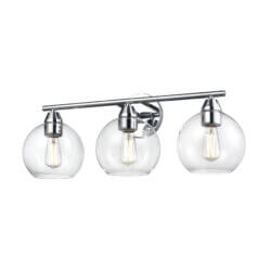 DVI LIGHTING ANDROMEDA 3 LT VANITY CHROME DVP34743CH-CL port elgin