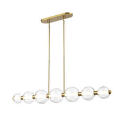 DVI LIGHTING GLIMMER LED 52" LINEAR BRASS DVP34904BR-PUC kelowna