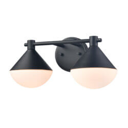 DVI LIGHTING AGAWA 2 LIGHT VANITY DVP36122BK-OP ottawa