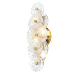 DVI LIGHTING CAROUSEL SCONCE BRASS DVP36501BR-MS edmonton