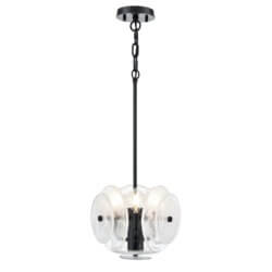 DVI LIGHTING CAROUSEL 3 LT MINI-PENDANT EBONY DVP36519EB-MS newmarket