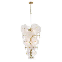 DVI LIGHTING CAROUSEL 12 LT FOYER BRASS DVP36548BR-MS brockville