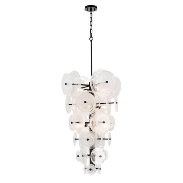 DVI LIGHTING CAROUSEL 12 LT FOYER EBONY DVP36548EB-MS belleville