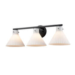 DVI LIGHTING DOREST 3 LIGHT VANITY EBONY DVP37243EB-RIO newmarket