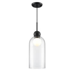 DVI LIGHTING HARIETTE MINI-PENDANT EBONY CLEAR DVP37621EB-CL mississauga