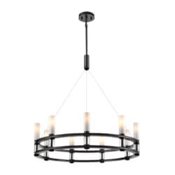 DVI LIGHTING CARDINAL 9 LT CHANDELIER EBONY DVP37824EB-VICE perth