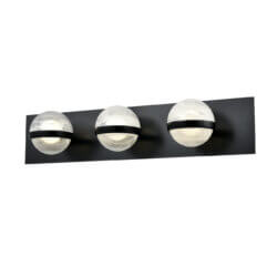 DVI LIGHTING CIRRUS 3 LT VANITY EBONY DVP37943EB-MS midland