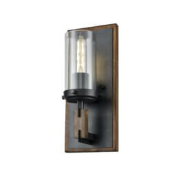 DVI LIGHTING OKANAGAN SCONCE GRAPHITE DVP38601GR+IW-CL milton