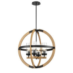 DVI LIGHTING OKANAGAN 4 LT ORB EBONY DVP38650EB+NW-CL kleinburg