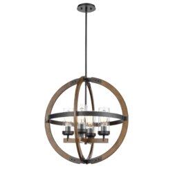 DVI LIGHTING OKANAGAN 4 LT ORB GRAPHITE DVP38650GR+IW-CL montreal