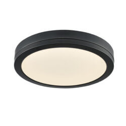 DVI LIGHTING TEMAGAMI 12" FLUSH MOUNT GRAPHITE LED DVP39342GR halifax