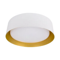 DVI LIGHTING YUKON LED 13" FLUSH MOUNT MATTE WHITE DVP39938AG+MW-AO burlington