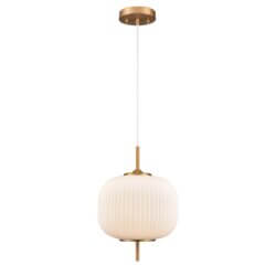 DVI LIGHTING MOUNT PEARL 14.75" MINI-PENDANT BRASS DVP40010BR-RIO quebec city