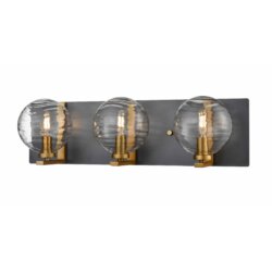 DVI LIGHTING TROPEA 3 LT VANITY BRASS DVP40443BR+GR-RPG niagara