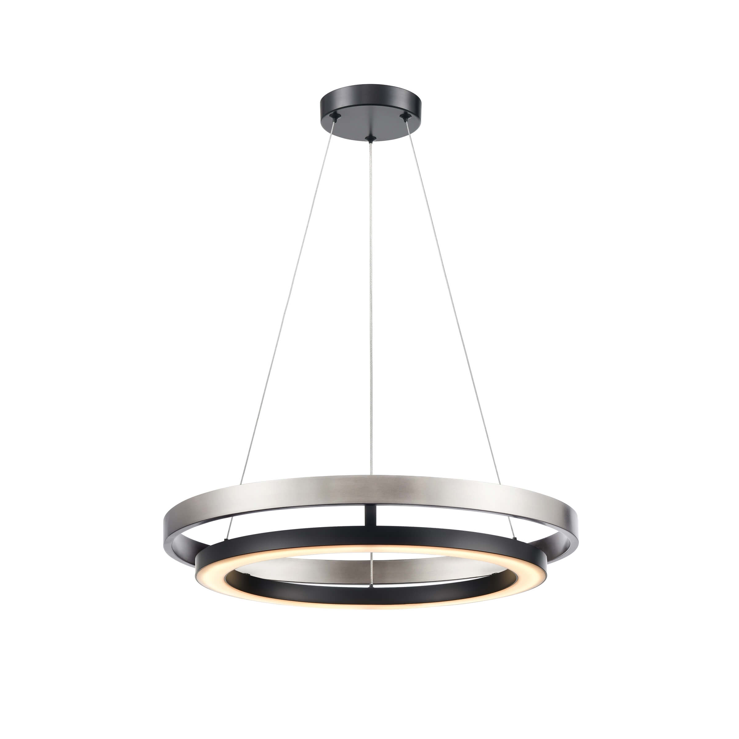 DVI LIGHTING CYBELE CCT 18" PENDANT EBONY DVP40847EB+BN-CCT gravenhurst