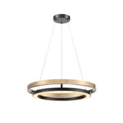 DVI LIGHTING CYBELE CCT 18" PENDANT EBONY DVP40847EB+BR-CCT peterborough