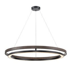 DVI LIGHTING CYBELE CCT 30" PENDANT EBONY IRONWOOD DVP40849EB+IW-CCT toronto