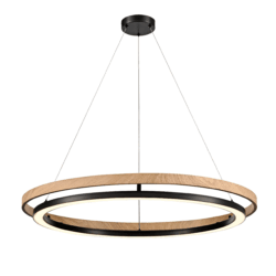 DVI LIGHTING CYBELE CCT 30" PENDANT EBONY WOOD SHADE DVP40849EB+NW-CCT mississauga