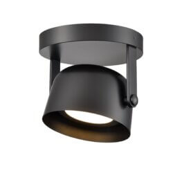 DVI LIGHTING TUQUE SEMI-FLUSH MOUNT LED GRAPHITE DVP40911GR halifax