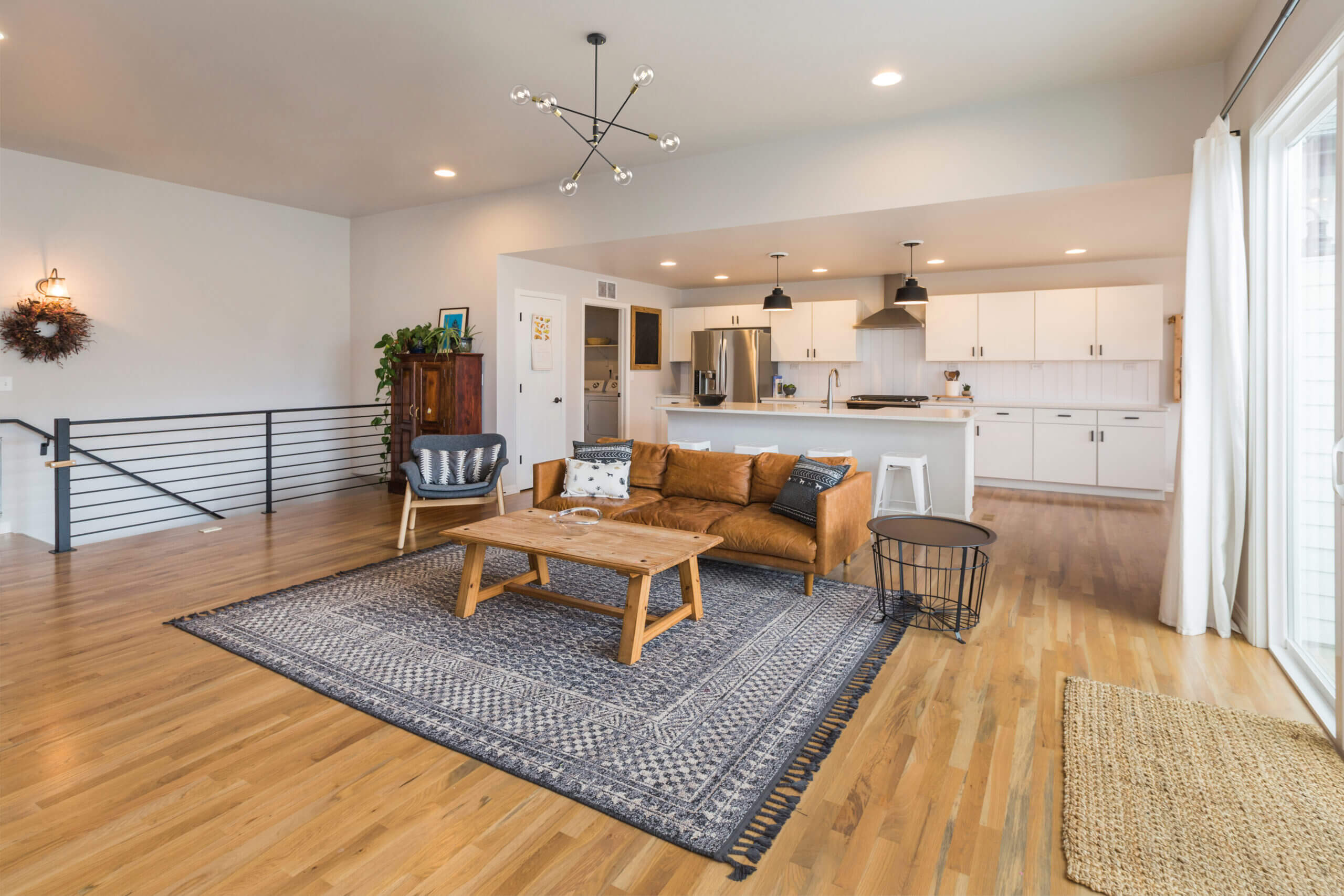 DVI LIGHTING LAKE LOFT 6 LT PENDANT BRASS DVP41124BR+GR oakville